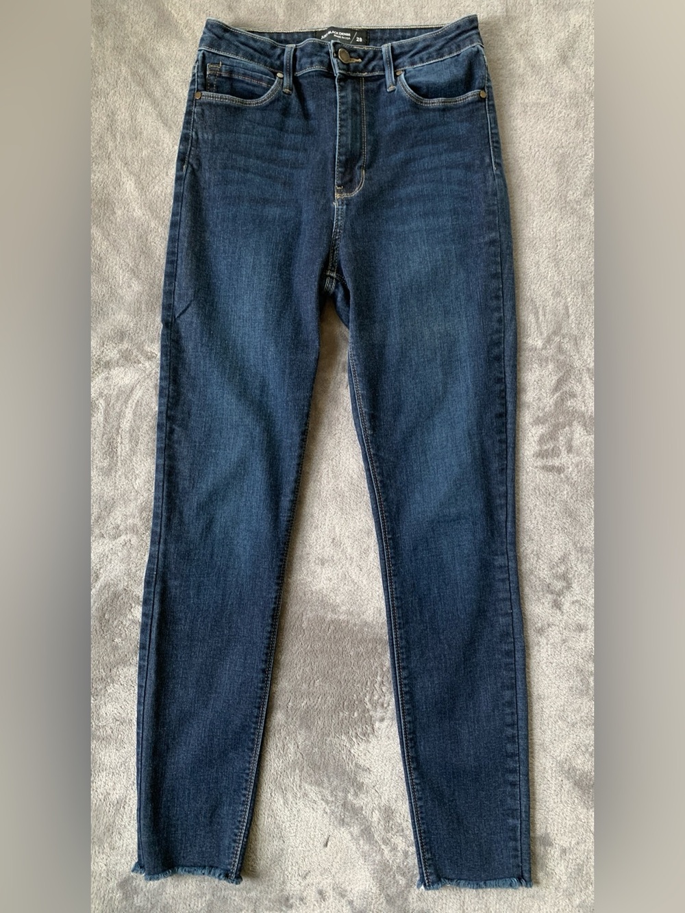 Just Black Dark Indigo High-Rise Skinny Jeans